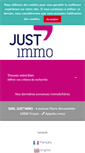 Mobile Screenshot of just-immo.fr